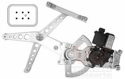 VAN WEZEL 3790261 -  Подъемное устройство для окон
